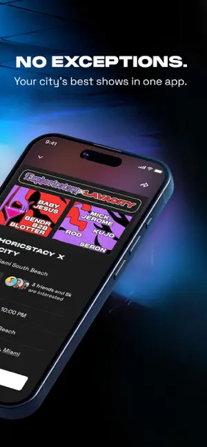 Shotgun: Live Music Experience iPhone screenshot 2