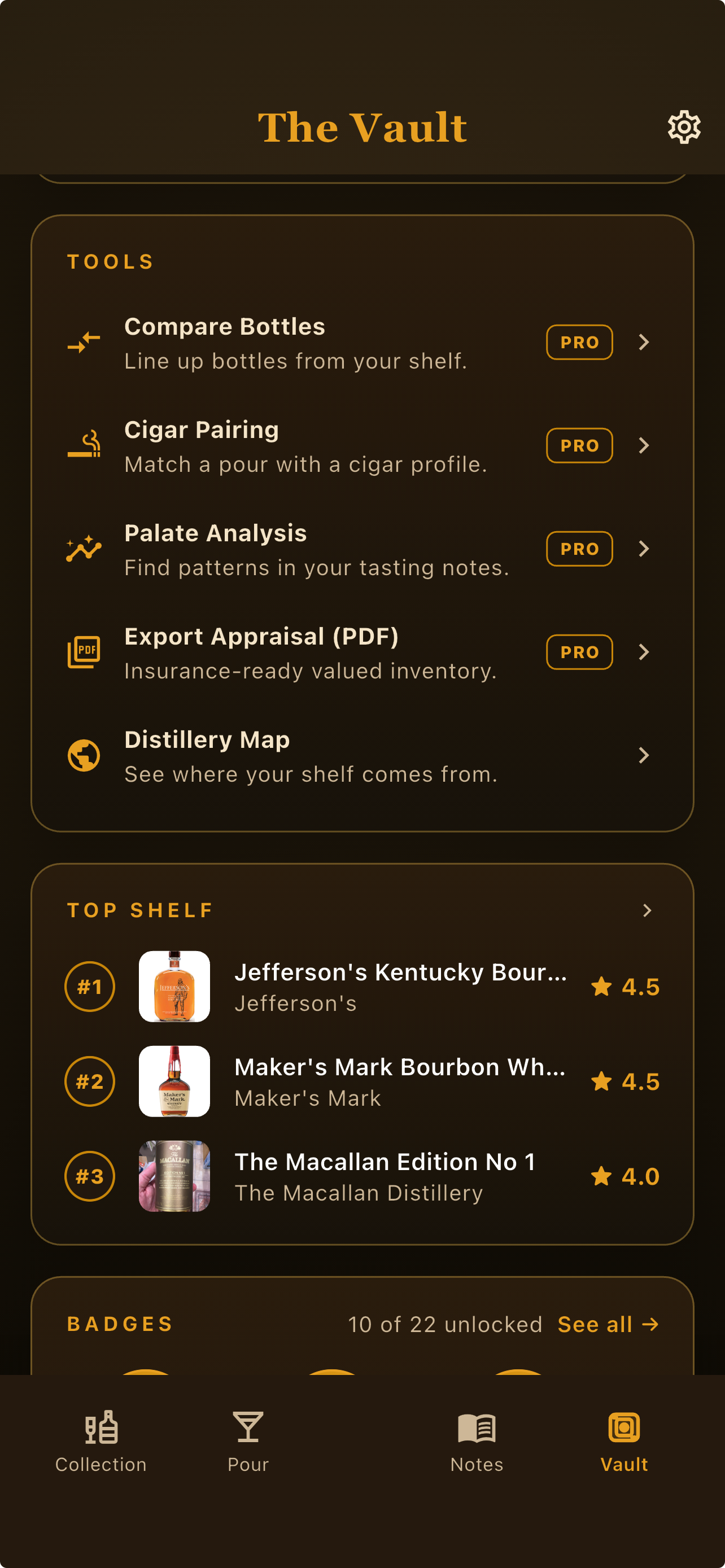 Whiskey Thief Journal screenshot 4