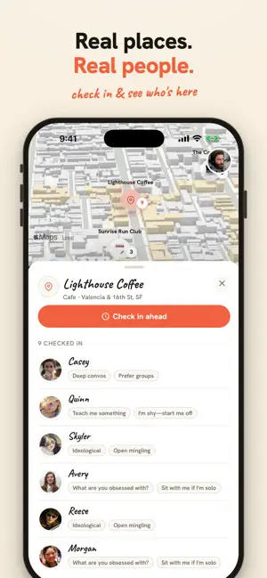 humans: IRL network screenshot 4