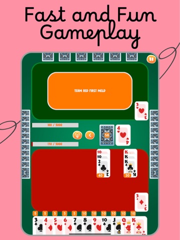 Canasta - Card Game iPad screenshot