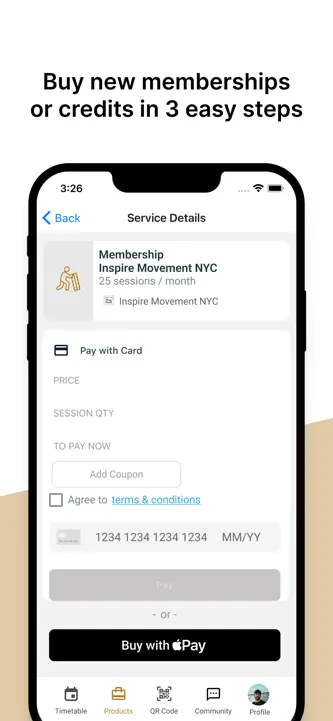 Inspire Movement NYC screenshot 2