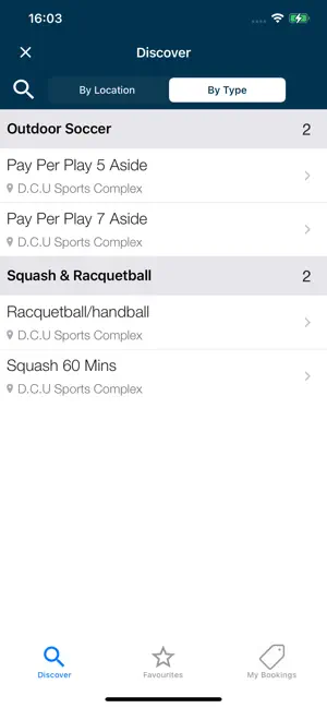 DCU Sport screenshot 3