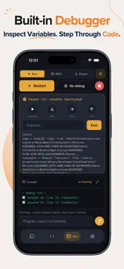 Python Code Editor & IDE screenshot 3