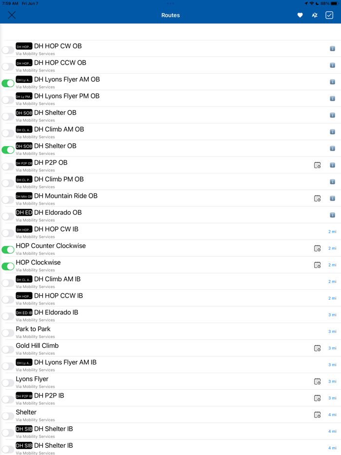 Via - Fixed Route Transit