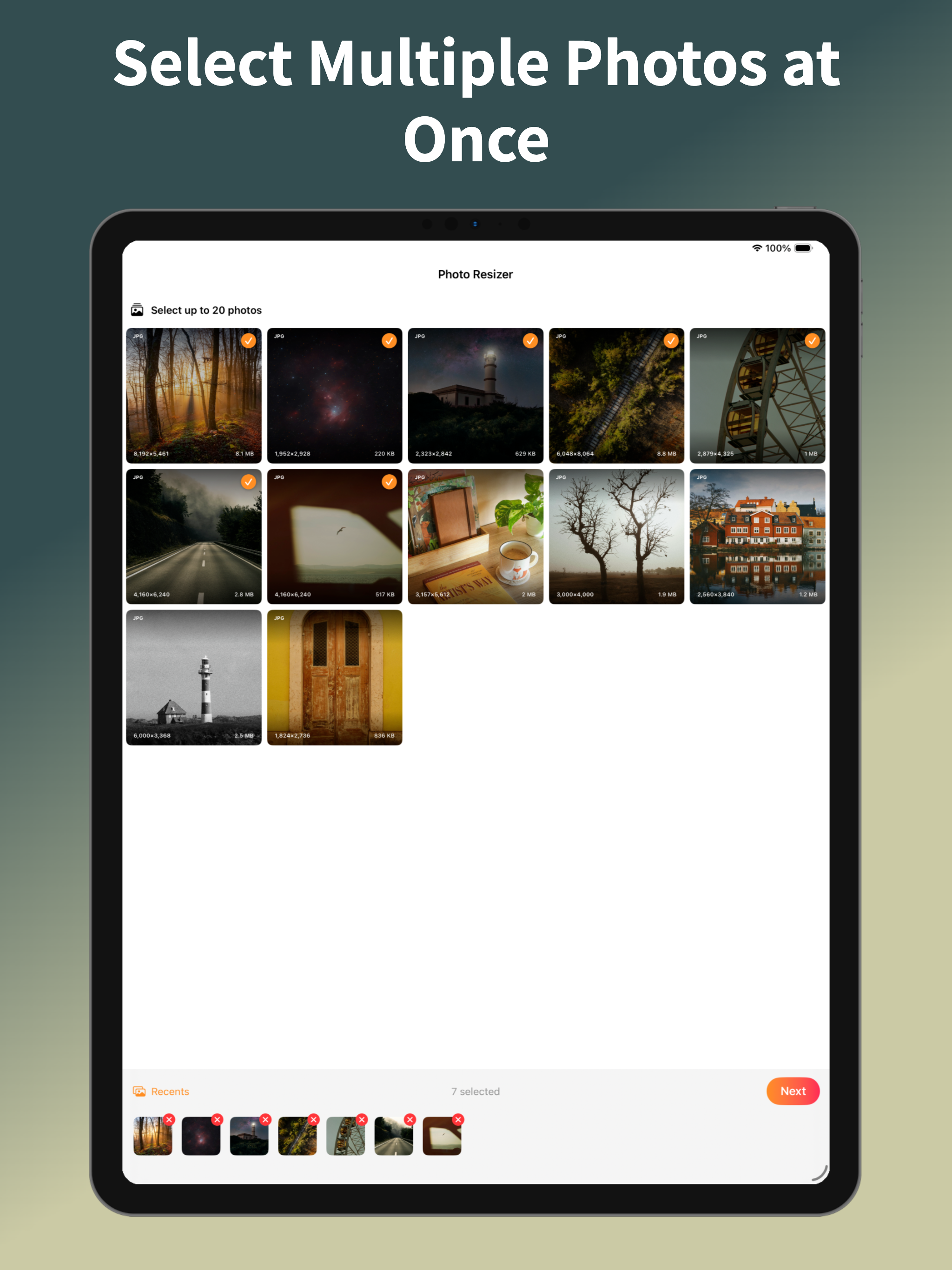 Photo Resizer - Batch Compress screenshot 5