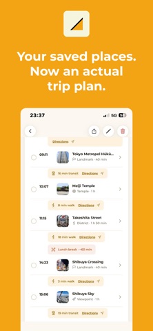 Megurio - Trip Planner Screenshot 2 of 6