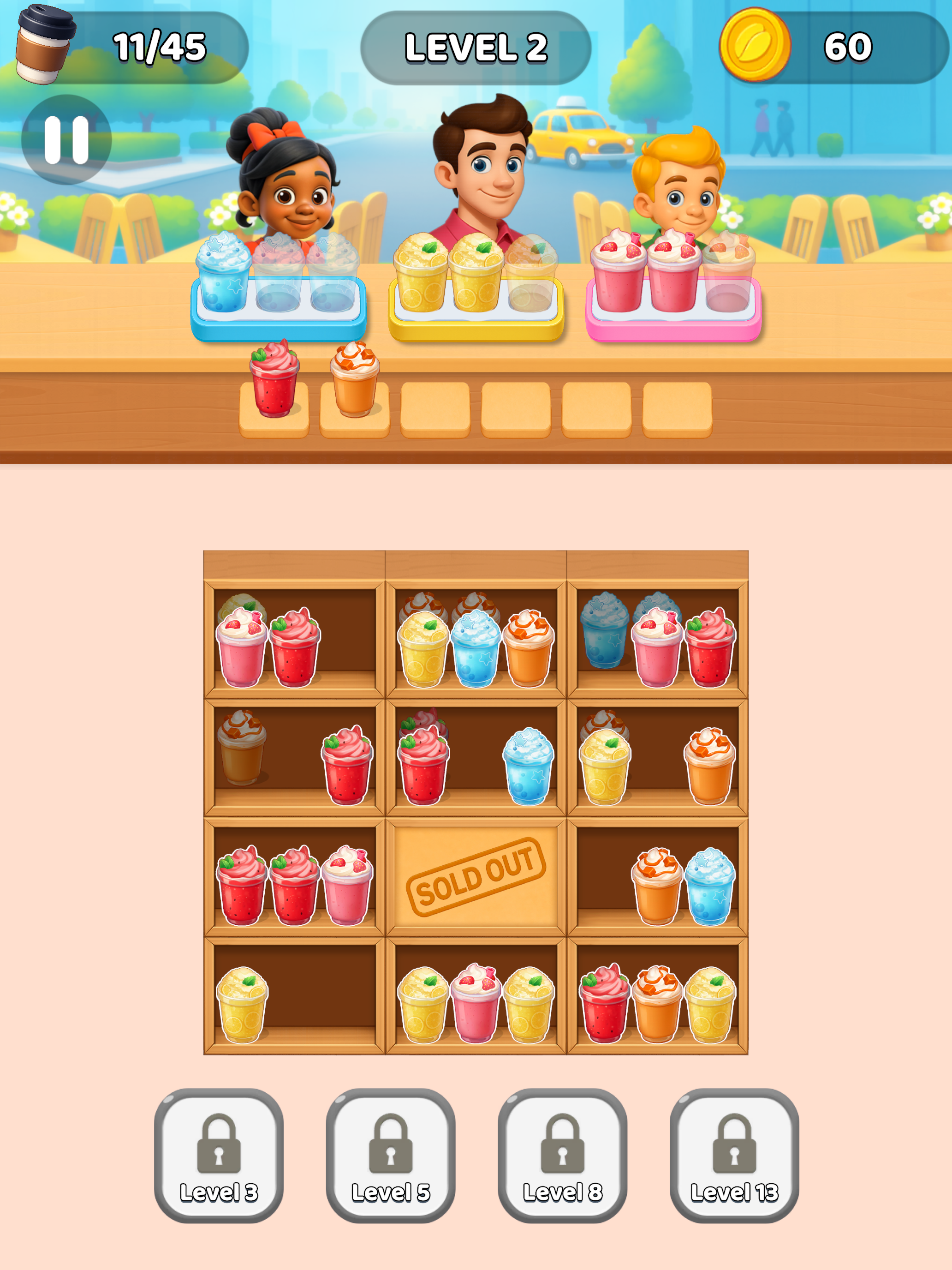 Coffee Sort - Puzzle Game screenshot 6