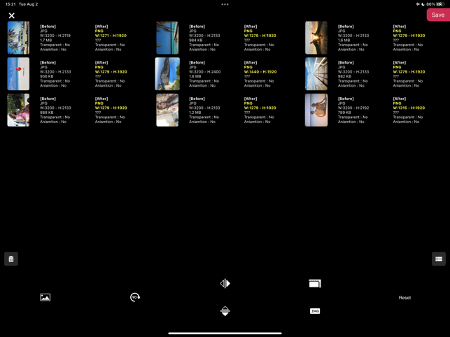 ‎PicGizmo - Resize & HEIC 2 JPG スクリーンショット