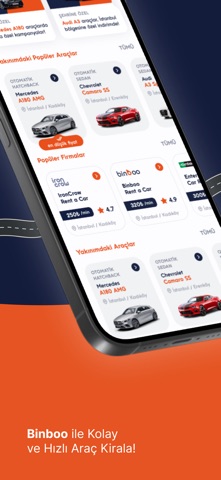 Binboo - Uygun Araç Kiralama screenshot