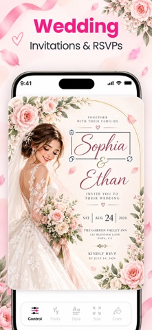 Invitation Maker Card Design Screenshot 2 of 6