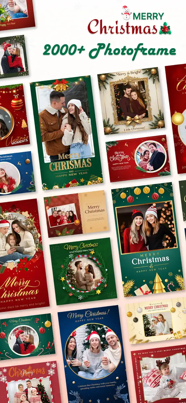 Screenshot #1 pour Christmas Photo Frame Gallery