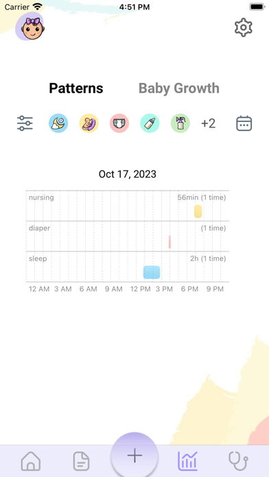Tackero Baby Care Tracker Screenshot