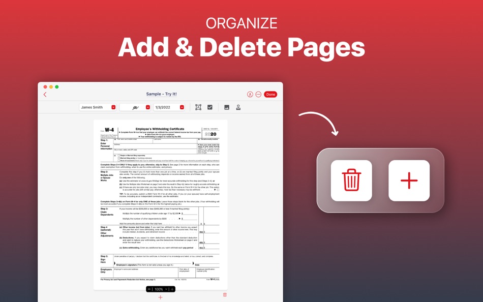 #5. PDF Editor, Filler, Reader Pro (macOS) โดย: Crowded Road