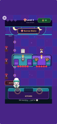 Burrow Bistro iPhone screenshot