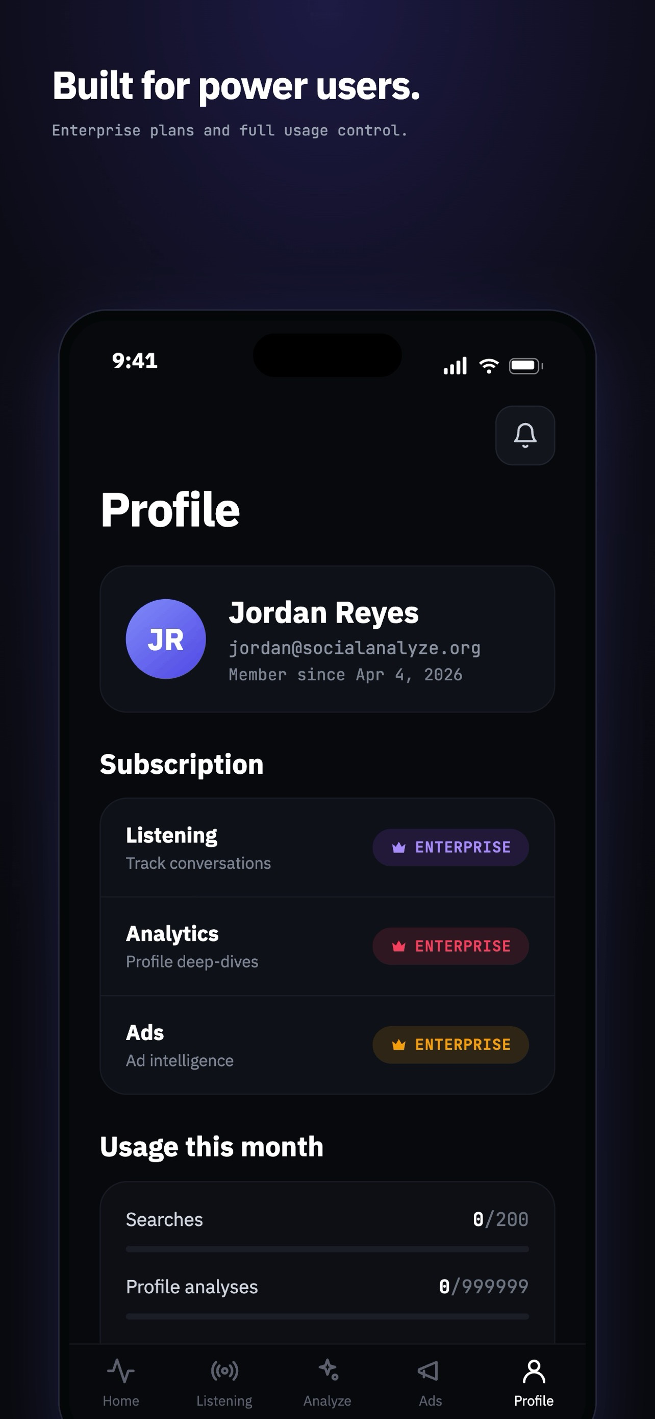 Social Analyze screenshot 5