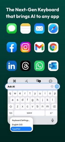 TypePilot – The AI Keyboard iPhone screenshot