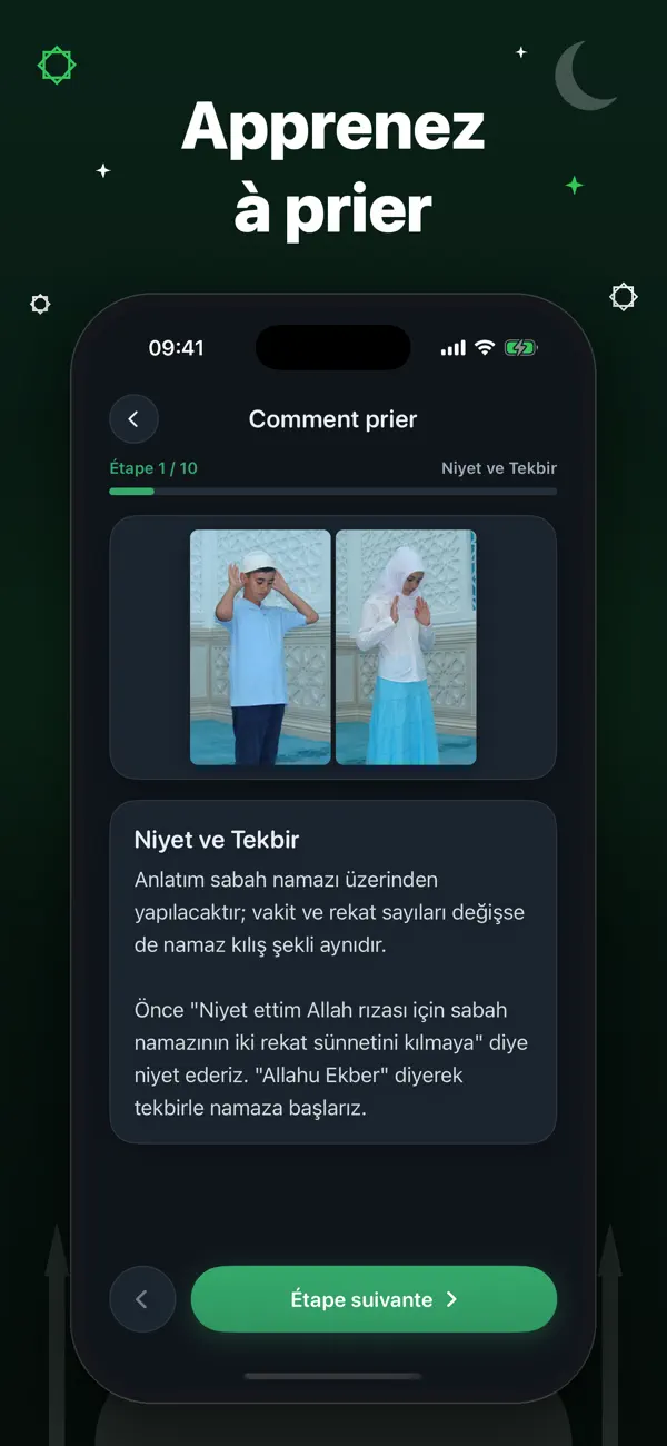 Screenshot #1 pour Prière Islam : Guide & Heures