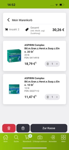 ApoHall Apotheken screenshot