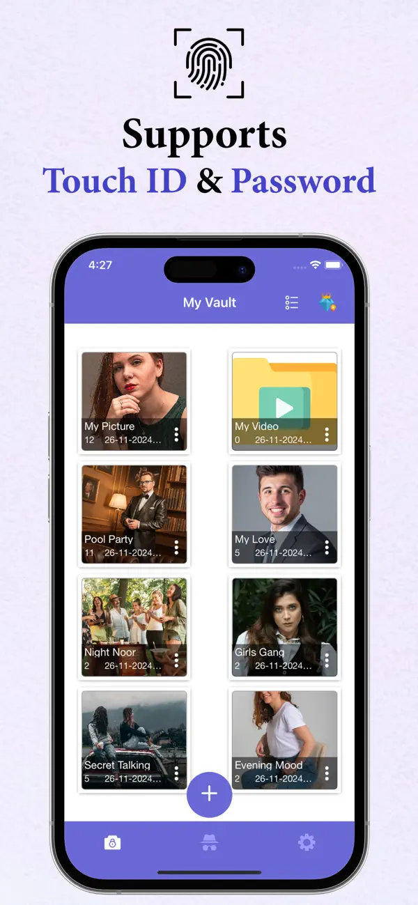 Screenshot #3 pour Vault: Secure Photos & Videos