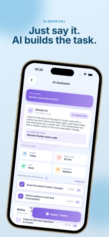 Missions: Daily Task Planner Screenshot 1 of 10
