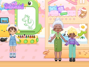 Slimaid Princess: Family iPad screenshot