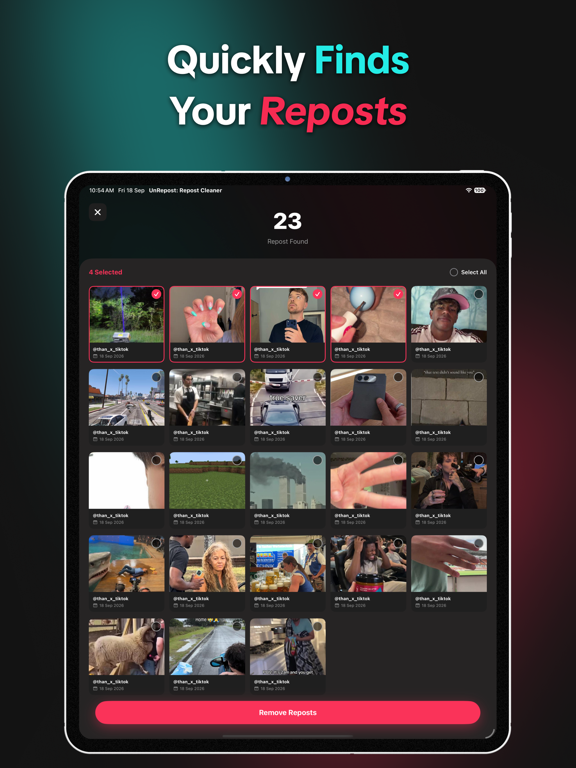 App screenshot