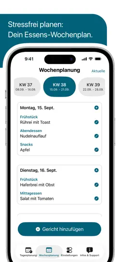Screenshot von MahlZeit 6 auf dem iPhone 2