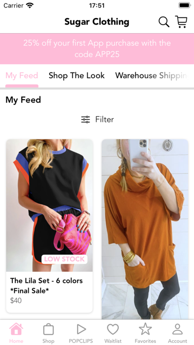 Sugar Clothing Screenshot 2 - AppWisp.com Sugar Clothing Screenshot 2 - AppWisp.com