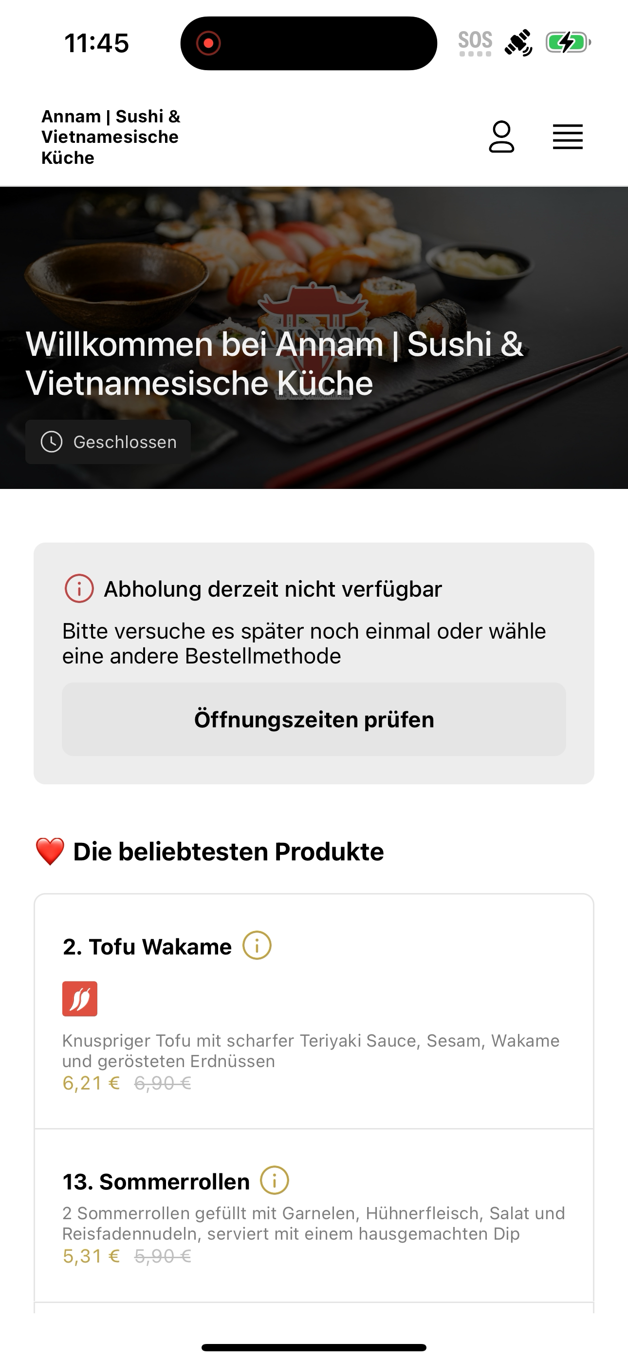 Annam Sushi & Vietnamesische screenshot 6