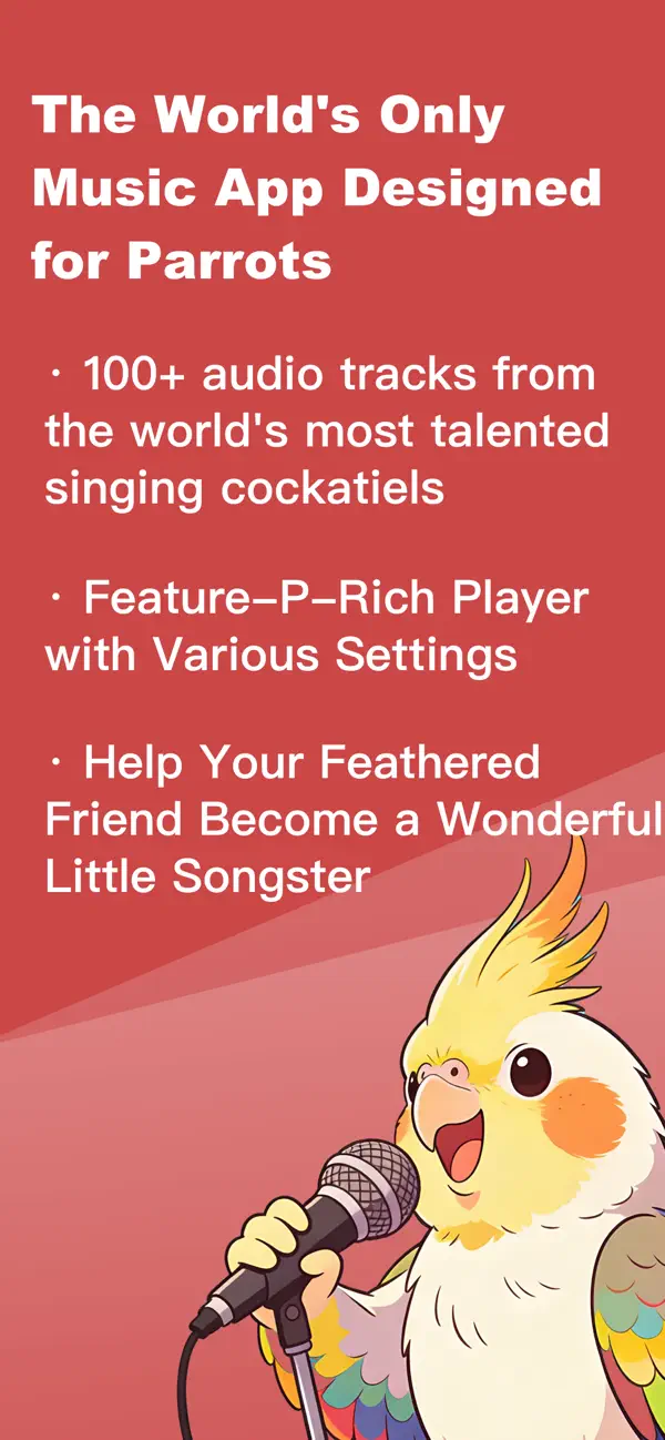 Screenshot #1 pour Cockatiel Singers：Parrot sing