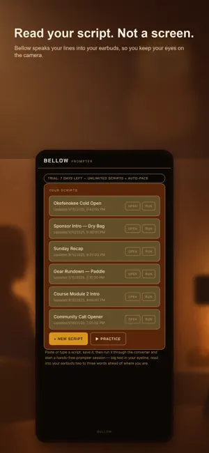 Bellow: Ear Prompter screenshot 1