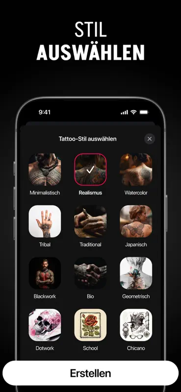 Tattoo AI - Tattoo Design screenshot 7 of 8