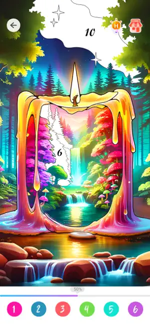 Mini World: Color by Number screenshot 8