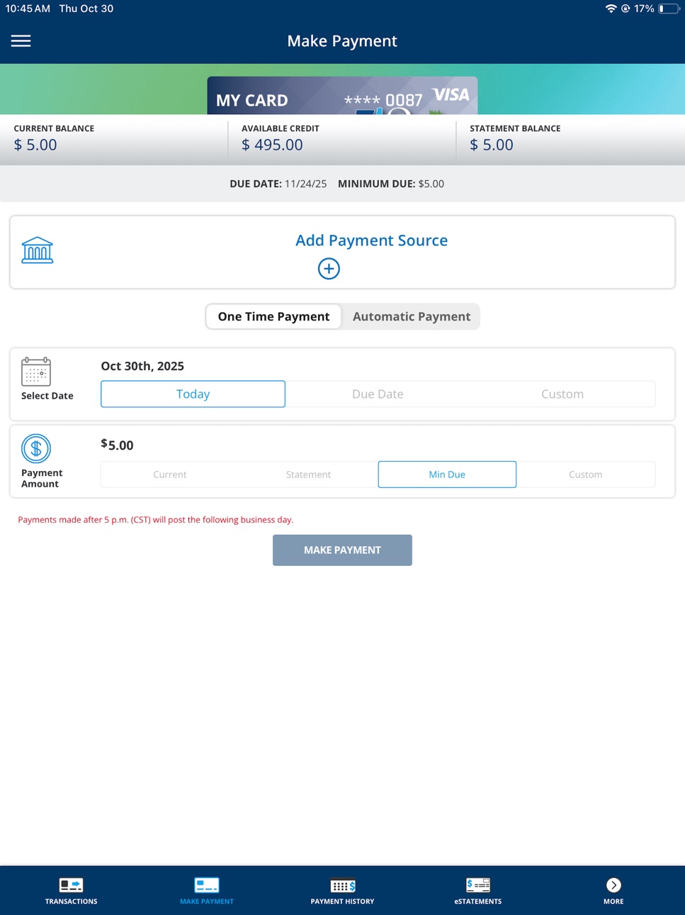 iPad screenshot