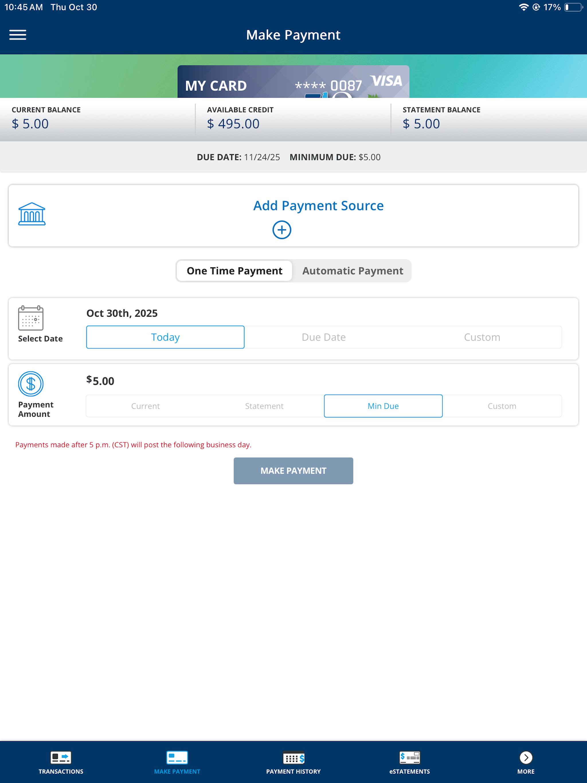 MyOCUcard