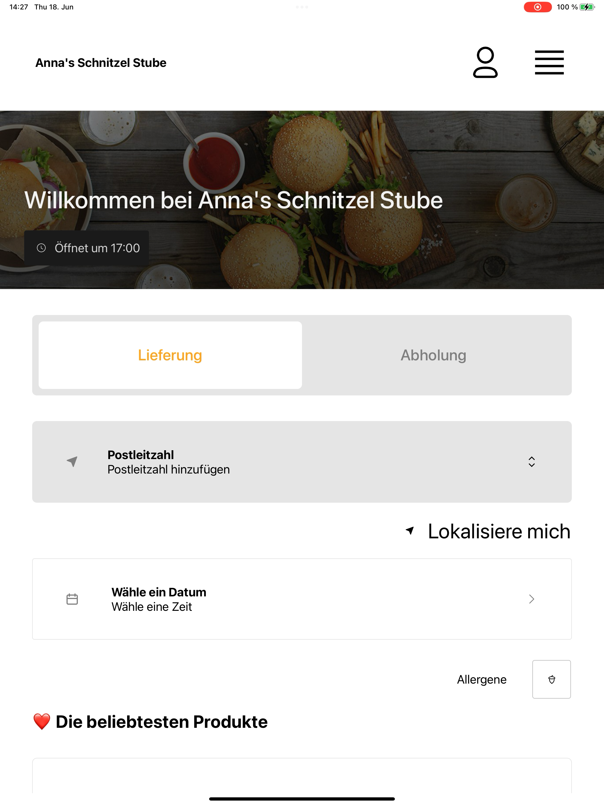 Anna's Schnitzel Stube screenshot 14