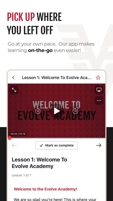 Evolve Worldwide Screenshot