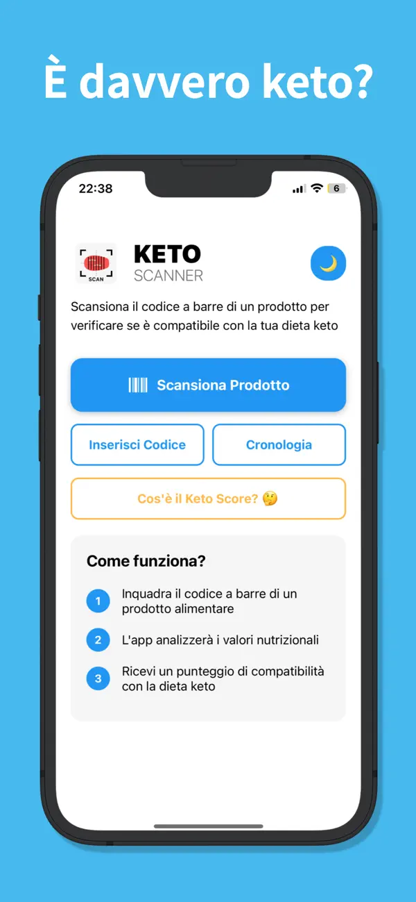 Screenshot #1 pour Keto Scanner