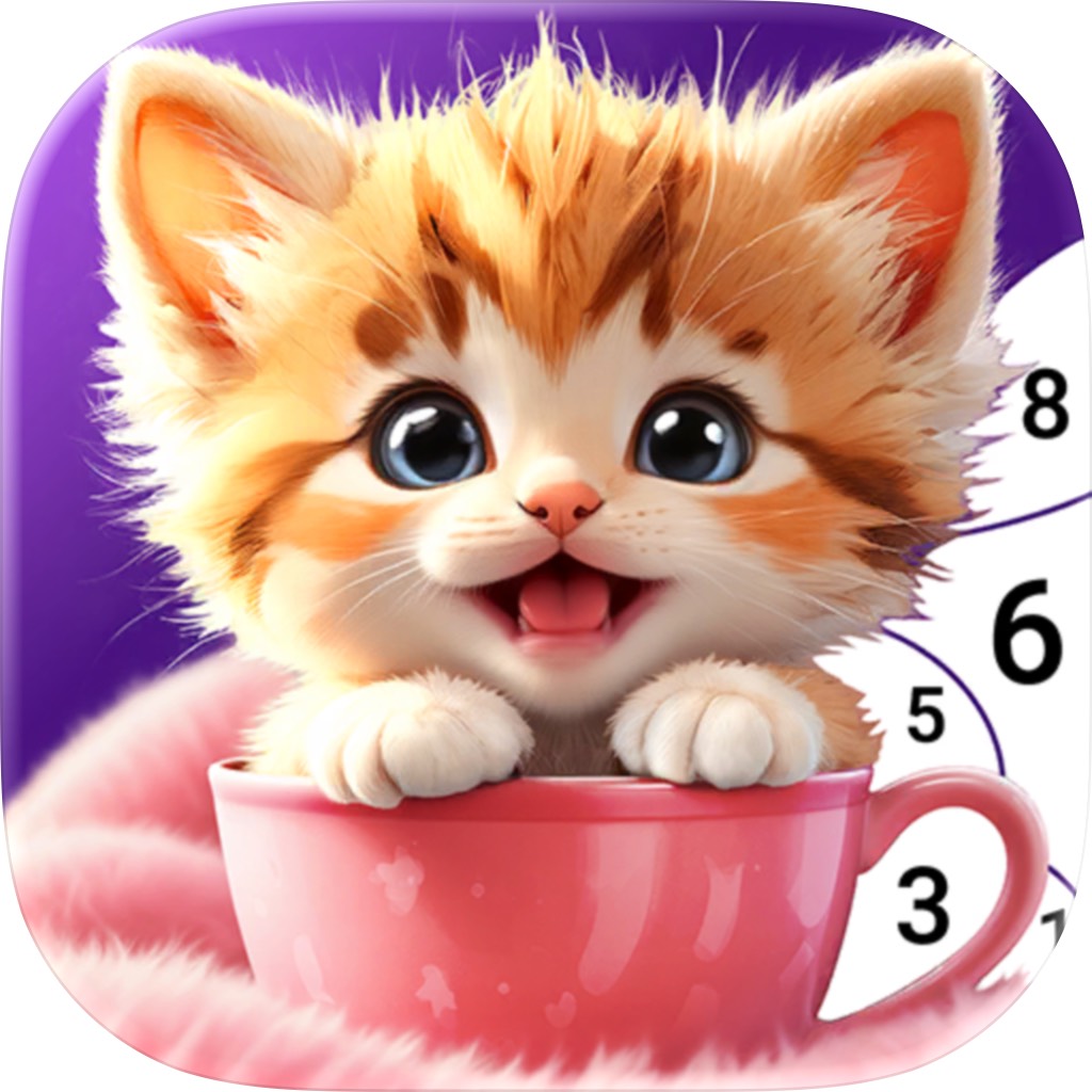 Apple App Store cover for Lovely Color