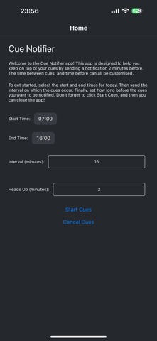 Q Notifier Screenshot 1 of 4