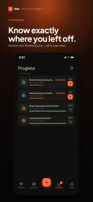 Vist: Social Checklists screenshot 4