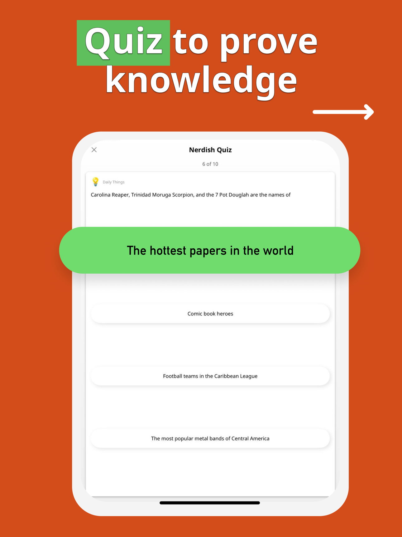Nerdish: Daily Micro Learning screenshot 5