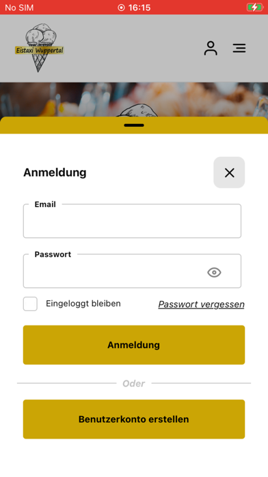Eistaxi Wuppertal Screenshot 2 - AppWisp.com Eistaxi Wuppertal Screenshot 2 - AppWisp.com