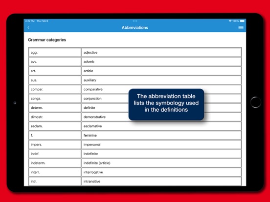 il Sansoni Inglese iPad screenshot