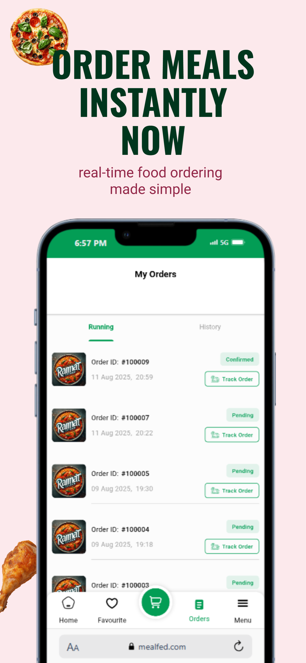 Mealfed screenshot 2