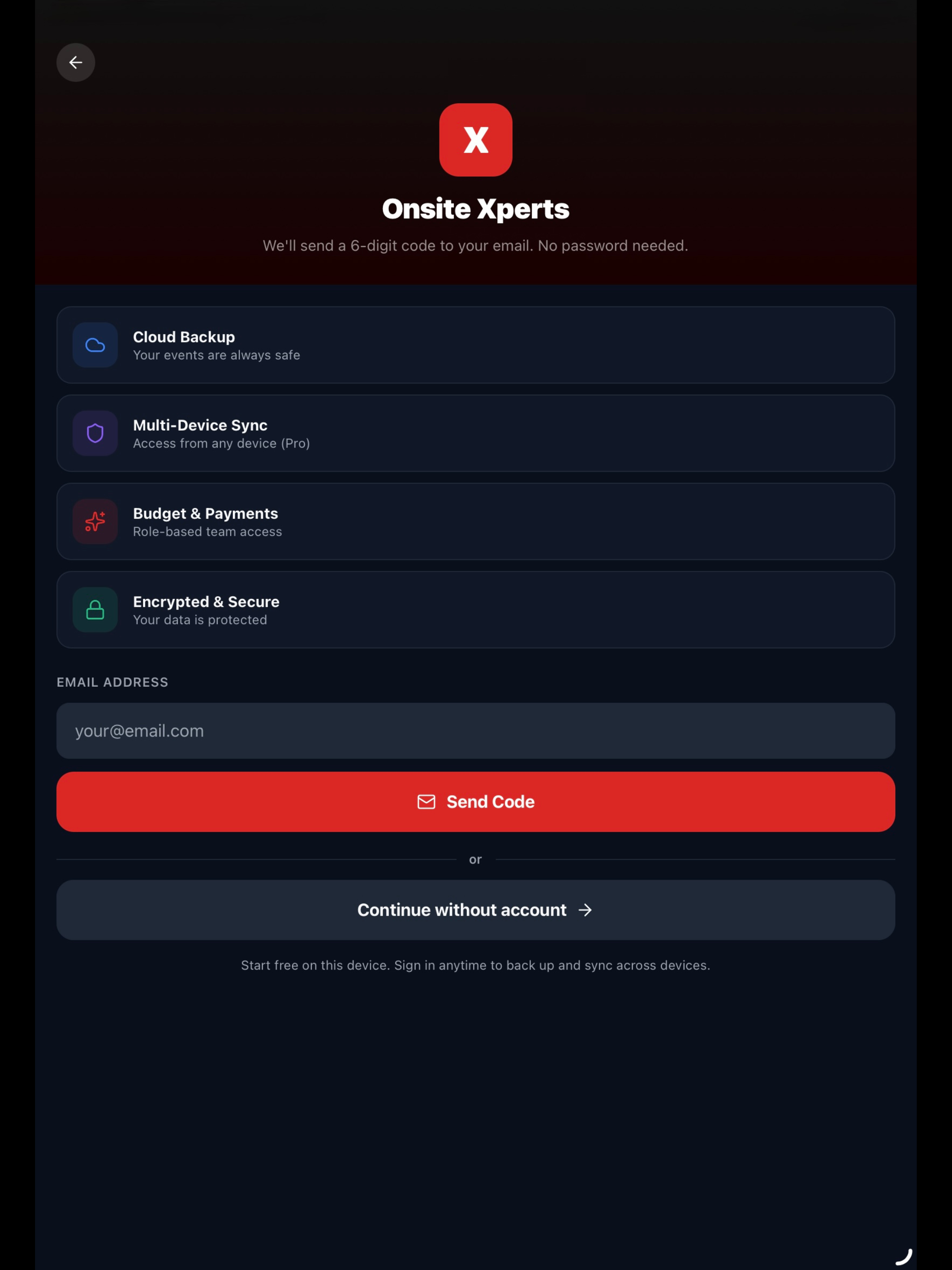 Onsite Xperts screenshot 9
