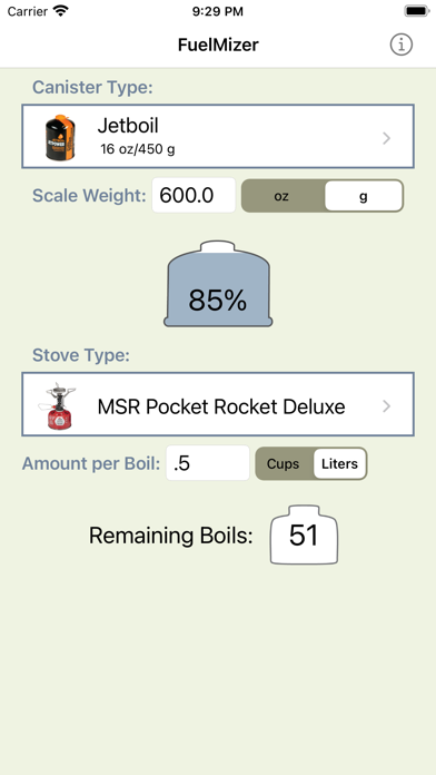 Screenshot #2 pour FuelMizer