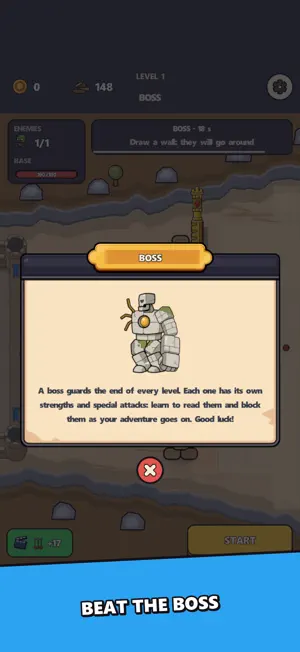 Draw the Wall! Zombie Defense screenshot 4