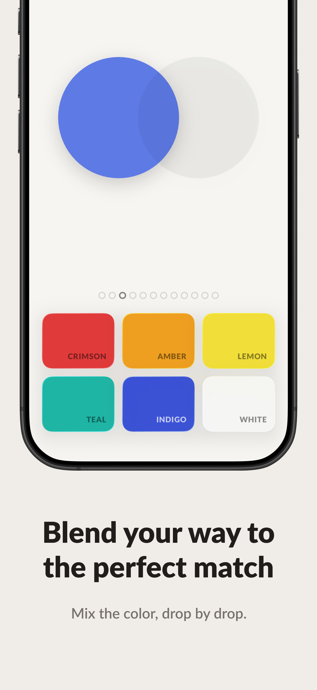 hued: color mixing puzzle screenshot 2