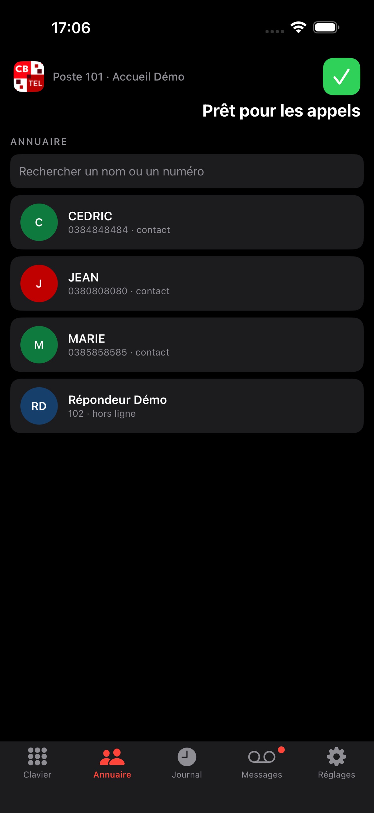 Screenshot 2 of CB TEL MOBILE